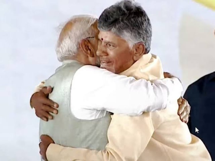 चौथी बार आंध्रप्रदेश के मुख्यमंत्री बने टीडीपी चीफ चंद्रबाबू नायडू