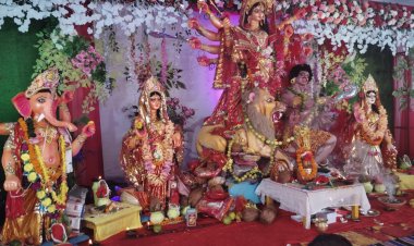 शारदीय नवरात्र के पहले दिन से ही बरौद उपक्षेत्र में मां दुर्गा जगत जननी की हो रही विधिवत पूजा-अर्चना