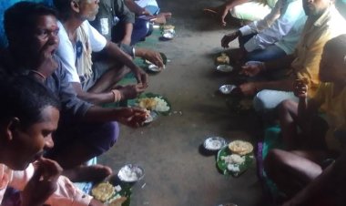 वनांचल क्षेत्र में पटेल समाज ने नवाखाई पर्व मनाया
