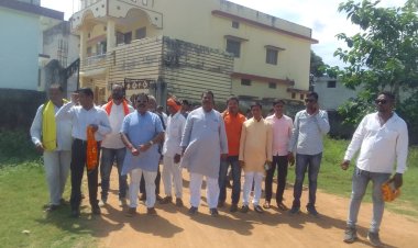 गोपी कश्यप और रूपेन्द्र साहू के नेतृत्व में भाजपा सदस्यता अभियान का नगरी में हुआ कार्यक्रम