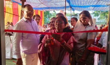 विधायक अंबिका मरकाम ने किया मगरलोड क्षेत्र के विभिन्न ग्राम पंचायत में निर्माण कार्यों का लोकार्पण