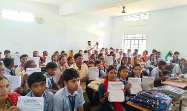 स्कूली बच्चों की शिक्षा दीक्षा के लिए सामने आए नवयुवक