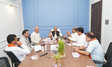 रायपुर दक्षिण उपचुनाव में भाजपा ने कसी कमर, सांसद बृजमोहन ने ली उच्च स्तरीय बैठक