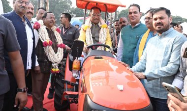विकसित भारत बनाने में किसानों का योगदान महत्वपूर्ण : मुख्यमंत्री विष्णु देव साय