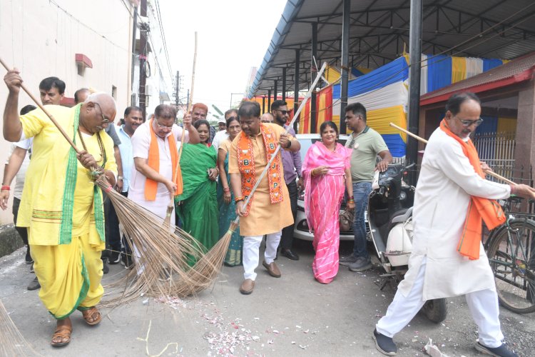 स्वच्छता के क्षेत्र में प्रधानमंत्री मोदी ने किया भारत का नेतृत्व : केदार कश्यप