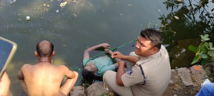 रायपुर के दर्री तालाब में युवक की लाश मिलने से फैली सनसनी