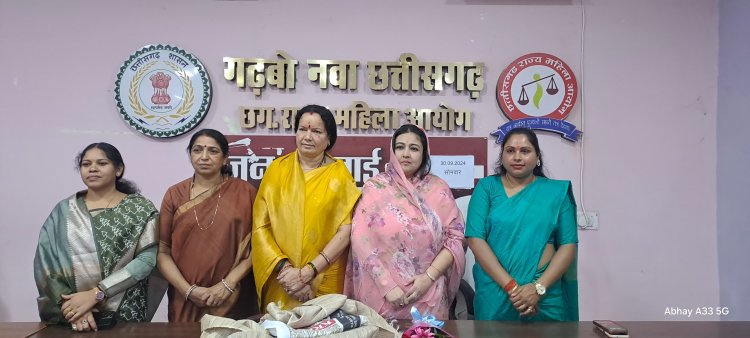 महिला आयोग के नवनियुक्त सदस्यों ने किया पदभार ग्रहण, डॉ. किरणमयी नायक ने दी बधाई