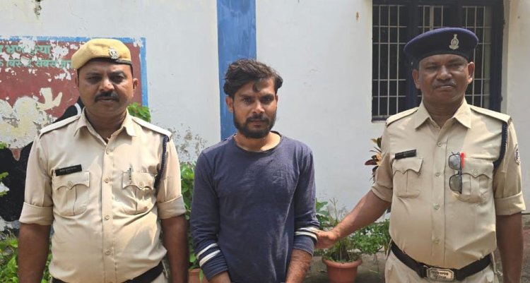 धमतरी पुलिस ने युवक को किया गिरफ्तार,चाकू दिखाकर लोगों को डरा धमका रहा था आरोपी