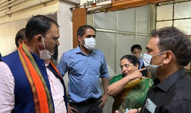 मेकाहारा आगजनी : स्वास्थ्य मंत्री ने किया मौके का निरीक्षण, तीन दिन के भीतर जांच रिपोर्ट प्रस्तुत करने दिए निर्देश
