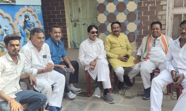 आकाश शर्मा के लिए अशोक सोम ने चुनाव प्रचार में दिखाई अपनी पूरी ताकत