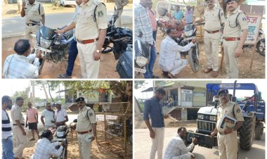 गरियाबंद पुलिस की अनोखी कार्रवाई,मौके पर पेंटर बुलाकर करवाया वह काम जो नहीं कर पा रहे थे वाहन चालक