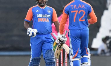 संजू और तिलक की आतिशी पारी ने रचा इतिहास, दो शतकों की बदौलत अफ्रीका को 284 का लक्ष्य
