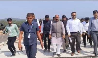 Breaking : बीजापुर से रायपुर की दूरी होगी कम,डिप्टी सीएम ने उच्च स्तरीय पुल निर्माण कार्य का लिया जायजा