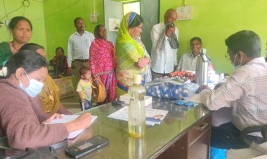 विशाल स्वास्थ्य शिविर का आयोजन हुआ