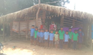 मांदागिरी में प्राथमिक शाला भवन की मांग, जर्जर भवन में छात्र अध्यनरत करने मजबूर
