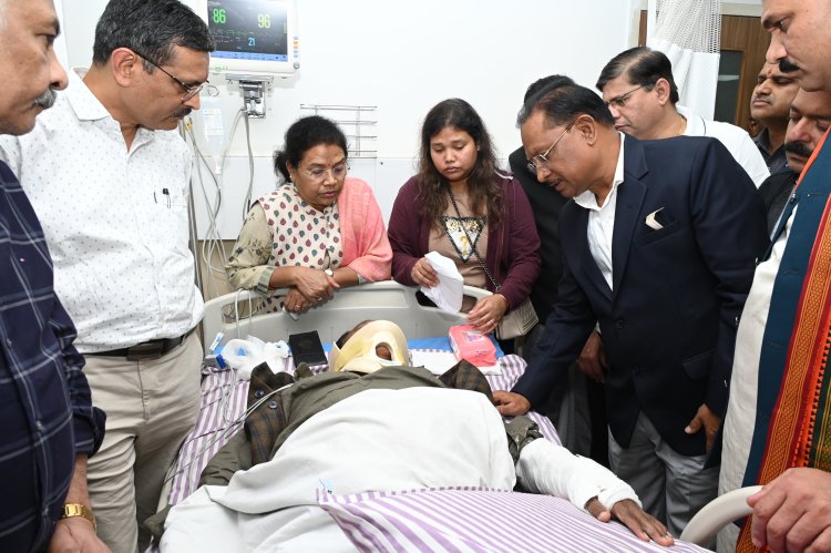 Big Breaking : मंत्री रामविचार नेताम की हालत खतरे से बाहर, अस्पताल पहुंचे मुख्यमंत्री विष्णुदेव साय