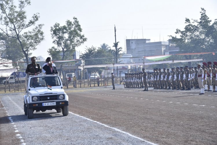 गणतंत्र दिवस की तैयारी का किया गया अंतिम रिहर्सल