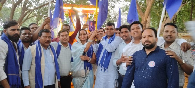 अकलतरा में धूमधाम से मनाई गई अंबेडकर जयंती