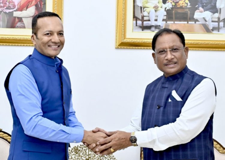 सीएम से मिले सांसद जिंदल