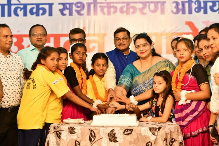 तलईपल्ली कोयला खनन परियोजना में 'बालिका सशक्तिकरण अभियान 2025' का भव्य शुभारंभ
