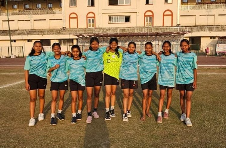 खेलो इंडिया एकेडमी में सुकमा की 8 महिला फुटबॉल खिलाड़ियों का चयन
