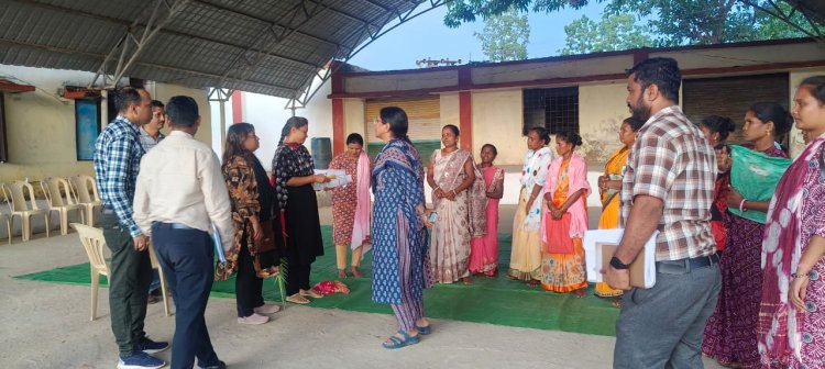 राज्य स्वच्छ भारत मिशन (ग्रामीण) मिशन संचालक ने मैदानी क्षेत्रों में कार्यों का किया निरीक्षण