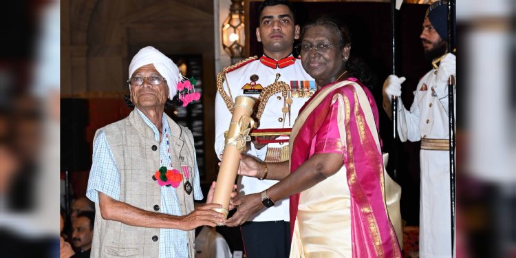 बस्तर अंचल के गढ़बेंगाल निवासी पंडीराम मंडावी को पद्मश्री सम्मान,मुख्यमंत्री विष्णुदेव साय ने दी शुभकामनाएं