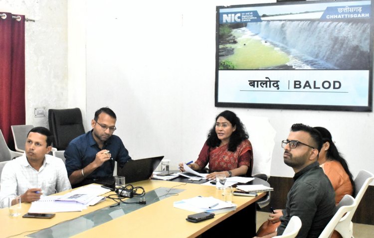 बालोद जिले को जल संचय-जनभागीदारी अभियान में देश में तीसरा स्थान