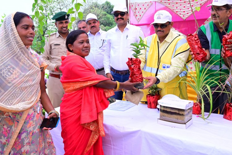 विश्व पर्यावरण दिवस 2025 पर NTPC तलईपल्ली ने मियावाकी वन का किया गया उद्घाटन