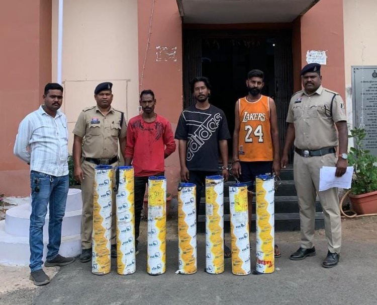 रायपुर की फैक्ट्री से मोटर सबमर्सिबल पंप चोरी करने वाले 3 आरोपी गिरफ्तार