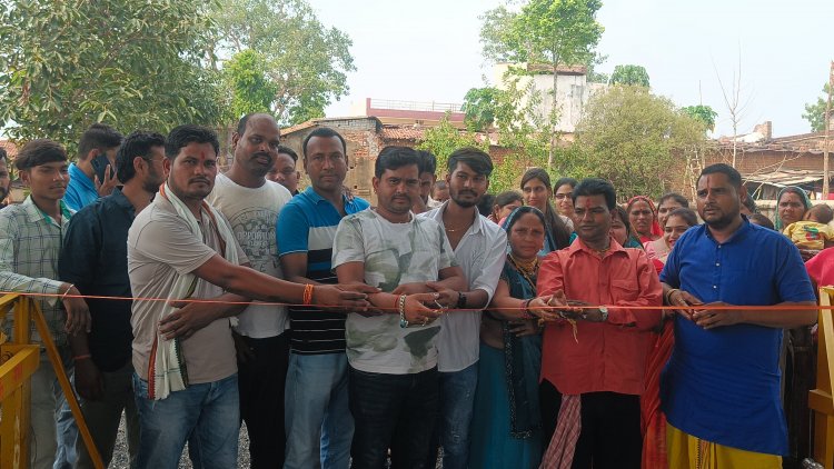 ईंट भट्ठी उद्घाटन बना उत्सव का केंद्र,भाजपा महामंत्री अजय राठौर सहित ग्रामीणों की रही उपस्थिति