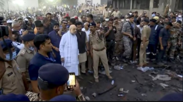 विमान में था सवा लाख लीटर ईंधन,ब्लास्ट के बाद तापमान इतना अधिक था कि यात्रियों को बचाने का मौका नहीं मिला : अमित शाह