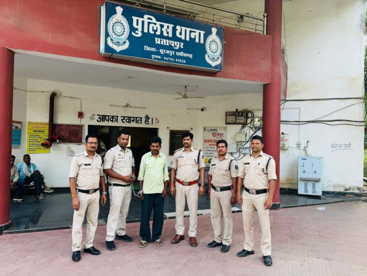 सूरजपुर पुलिस ने 2 मवेशी तस्करों को किया गिरफ्तार, 3 रास भैसा बरामद