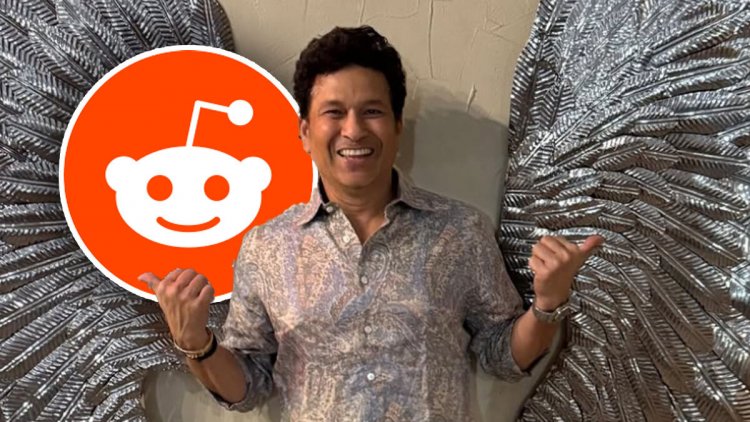 सचिन तेंदुलकर बने सोशल मीडिया प्लेटफॉर्म "रेडिट" के नए ब्रांड एंबेसडर