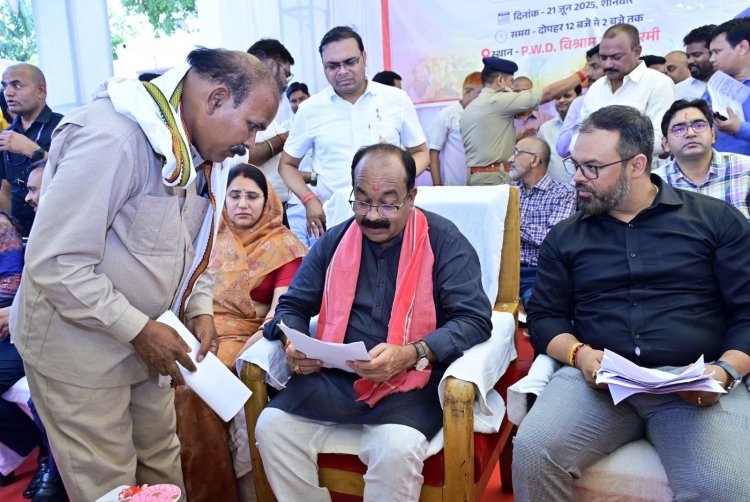 जन संवाद से जन कल्याण ही विष्णु के सुशासन का उद्देश्य : अरुण साव