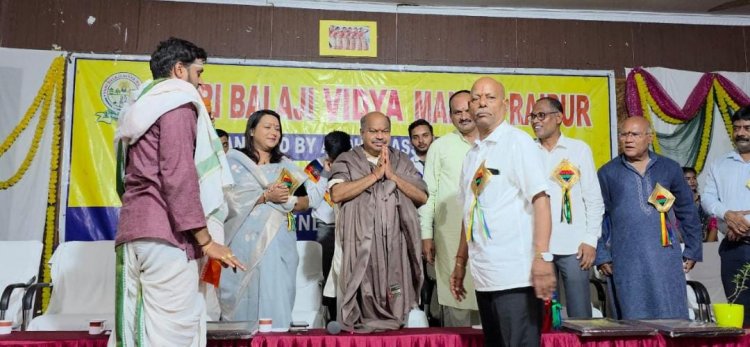 बालाजी विद्या मंदिर के शाला प्रवेश उत्सव में विधायक पुरंदर मिश्रा ने किया बच्चों का स्वागत