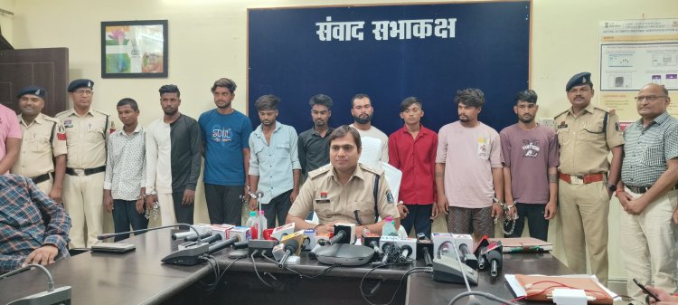 अंतरजिला बाइक चोर गिरोह चढ़े मुंगेली पुलिस के हत्थे