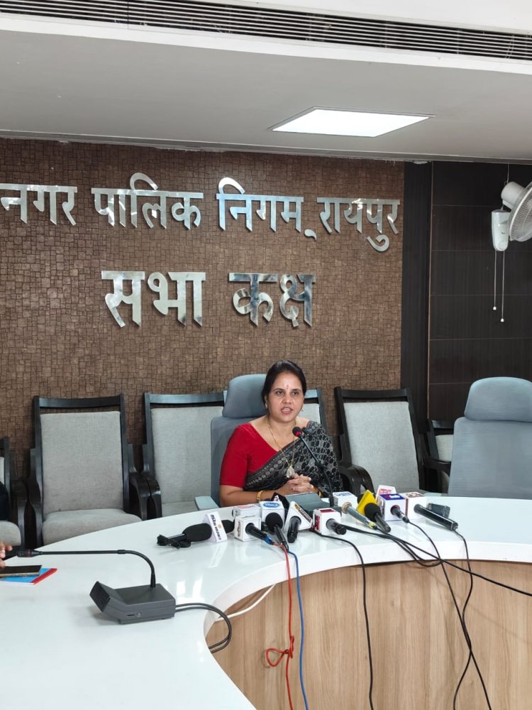 इंदौर की तर्ज पर रायपुर में स्वच्छता और विकास को नई दिशा देने कार्य करेंगे : महापौर मीनल चौबे