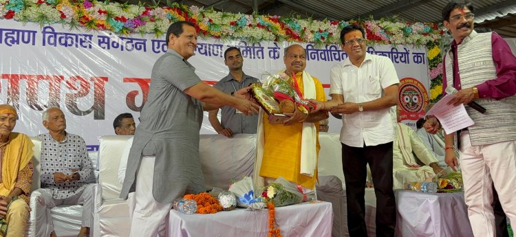 ब्राह्मण का जन्म विश्व कल्याण के लिए हुआ है : विधायक पुरंदर मिश्रा