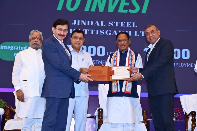 तीन परियोजनाओं के लिए जिंदल का 1 लाख पांच हजार तीन सौ अंठावन करोड़ का निवेश