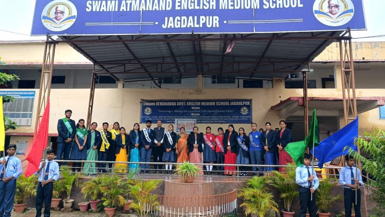 विवेकानन्द स्कूल का अलंकरण समारोह