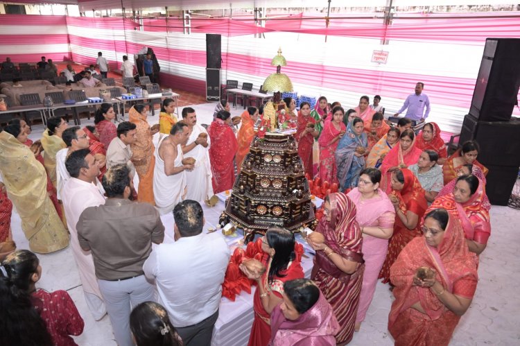 गिरनार तीर्थ की आराधना के साथ चातुमार्सिक प्रवचन की हुई शुरूआत,85 श्रावक-श्राविकाओं ने किया तप
