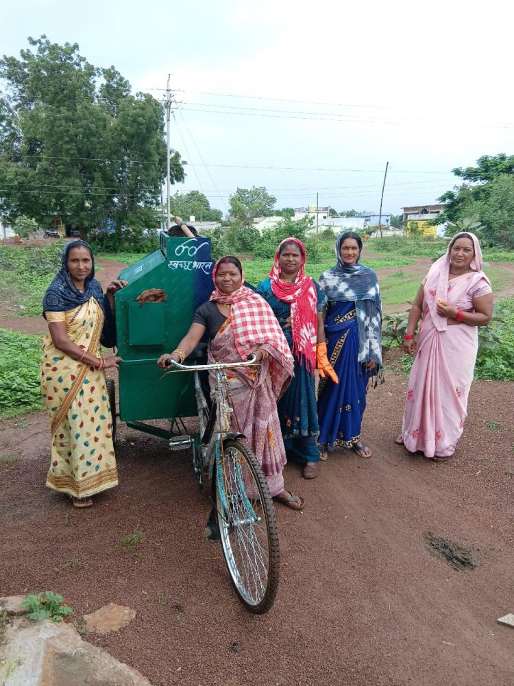 ग्राम पंचायत सीतापार को आदर्श स्वच्छ ग्राम बनाने का संकल्प