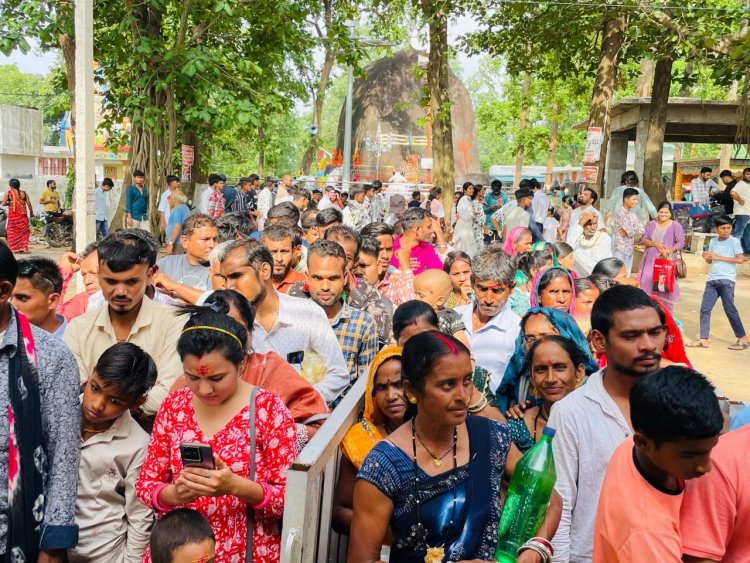 जहां रसोई बन गई तपोभूमि: श्रावण में शिवभक्ति का उत्सव भूतेश्वरनाथ में विशाल भंडारे की भव्य शुरुआत