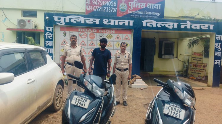 वाहनों को ट्रैवल्स में लगाकर लाभ कमाने का झांसा देकर लाखों की ठगी,आरोपी गिरफ्तार
