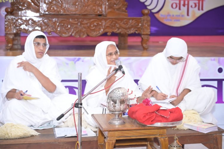 पुराना कचरा साफ कर मन को कोरा कागज बनाने का अवसर है चातुर्मास : साध्वी हंसकीर्ति श्रीजी