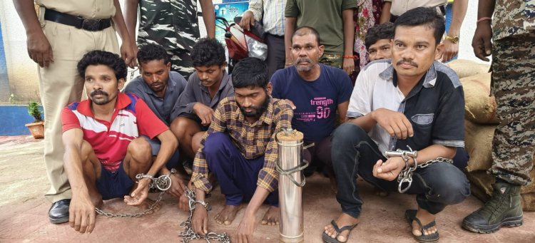 ग्रामीण औद्योगिक पार्क रिपा में चोरी को अंजाम देने वाले 7 आरोपी गिरफ्तार