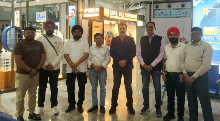 कैट की दो दिवसीय राष्ट्रीय बैठक में शामिल होने छत्तीसगढ़ से अमर पारवानी के नेतृत्व में प्रतिनिधि मंडल दिल्ली रवाना