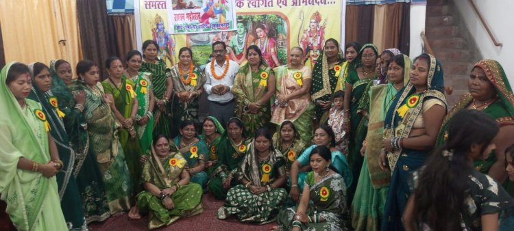 मछुआरा समाज द्वारा जिला मुख्यालय जांजगीर में सावन महोत्सव का किया गया आयोजन