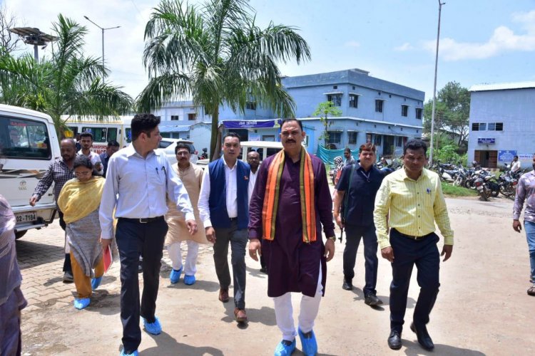 मुख्यमंत्री की मंशा के अनुसार बस्तर को स्वास्थ्य क्षेत्र में बनाना है अग्रणी : स्वास्थ्य मंत्री श्याम बिहारी जायसवाल